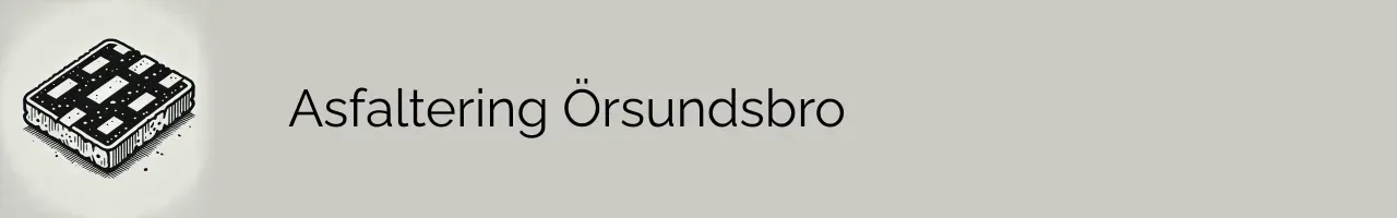 Asfaltering Örsundsbro