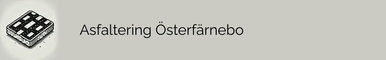 Asfaltering Österfärnebo